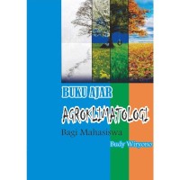 Image of BUKU AJAR AGROKRIMATOLOGI BAGI MAHASISWA