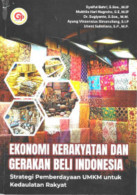 Image of EKONOMI KERAKYATAN DAN GERAKAN BELI INDONESIA