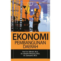 Image of Ekonomi Pembangunan Daerah