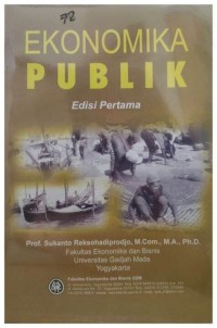 Image of Ekonomika Publik Edisi Pertama