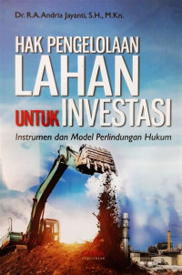 Image of HAK PENGELOLAAN LAHAN UNTUK INVESTASI