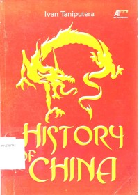 Image of HISTORY OF CHINA