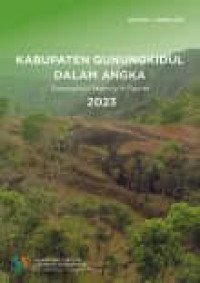Image of KABUPATEN GUNUNGKIDUL DALAM ANGKA 2023
