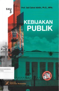 Image of KEBIJAKAN PUBLIK