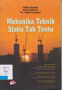 Image of Mekanika Teknik Statis Tak Tentu