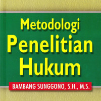 Image of METEDOLOGI PENELITIAN HUKUM