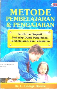 Image of METODE PEMBELAJARAN & PENGAJARAN