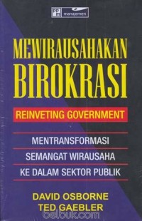 Image of Mewirausahakan Birokrasi