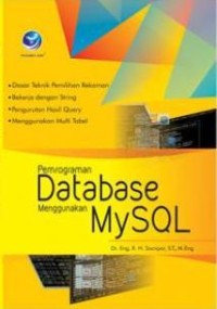 Image of PEMROGRAMAN DATABASE MENGGUNAKAN MYSQL