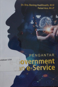 Image of PENGANTAR E-GOVERNMENT DAN E-SERVICE