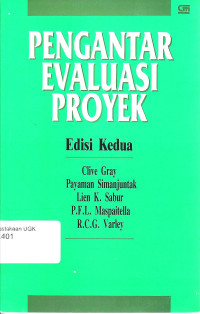 Image of PENGANTAR EVALUASI PROYEK