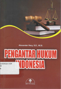 Image of PENGANTAR HUKUM INDONESIA