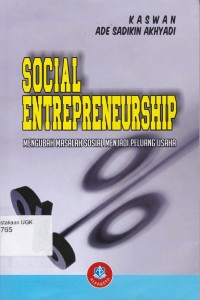 Image of SOCIAL ENTREPRENEURSHIP