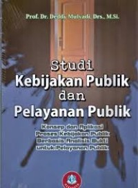 Image of STUDI KEBIJAKAN PUBLIK DAN PELAYANAN PUBLIK